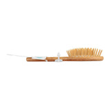 Mira Hair Brush, Small, Oval Shape, Wooden Style, No. 322