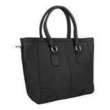 Basix Ladies Hand Bag, Black