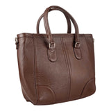 Basix Ladies Hand Bag, Brown