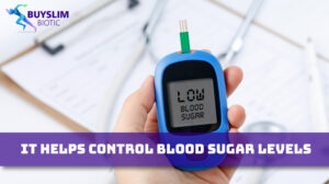 It Helps Control Blood Sugar Levels